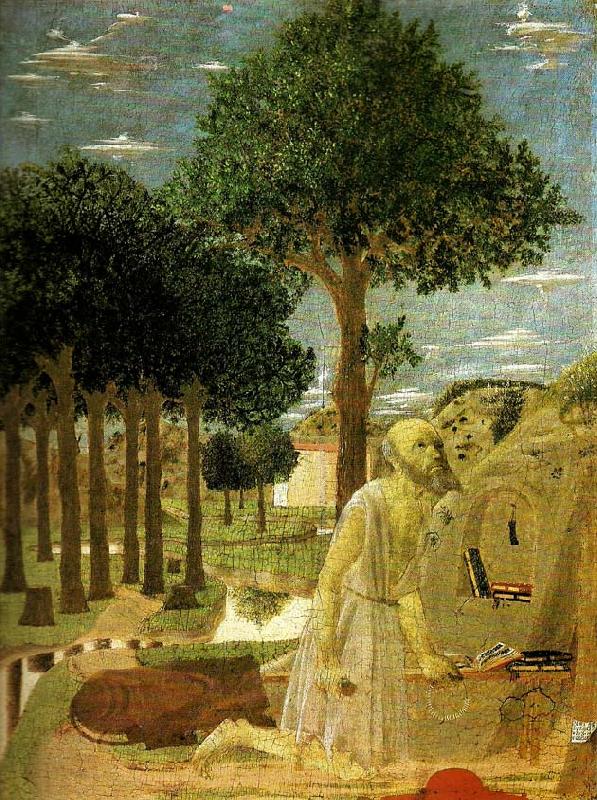 berlin staatliche museen tempera on panel, Piero della Francesca
